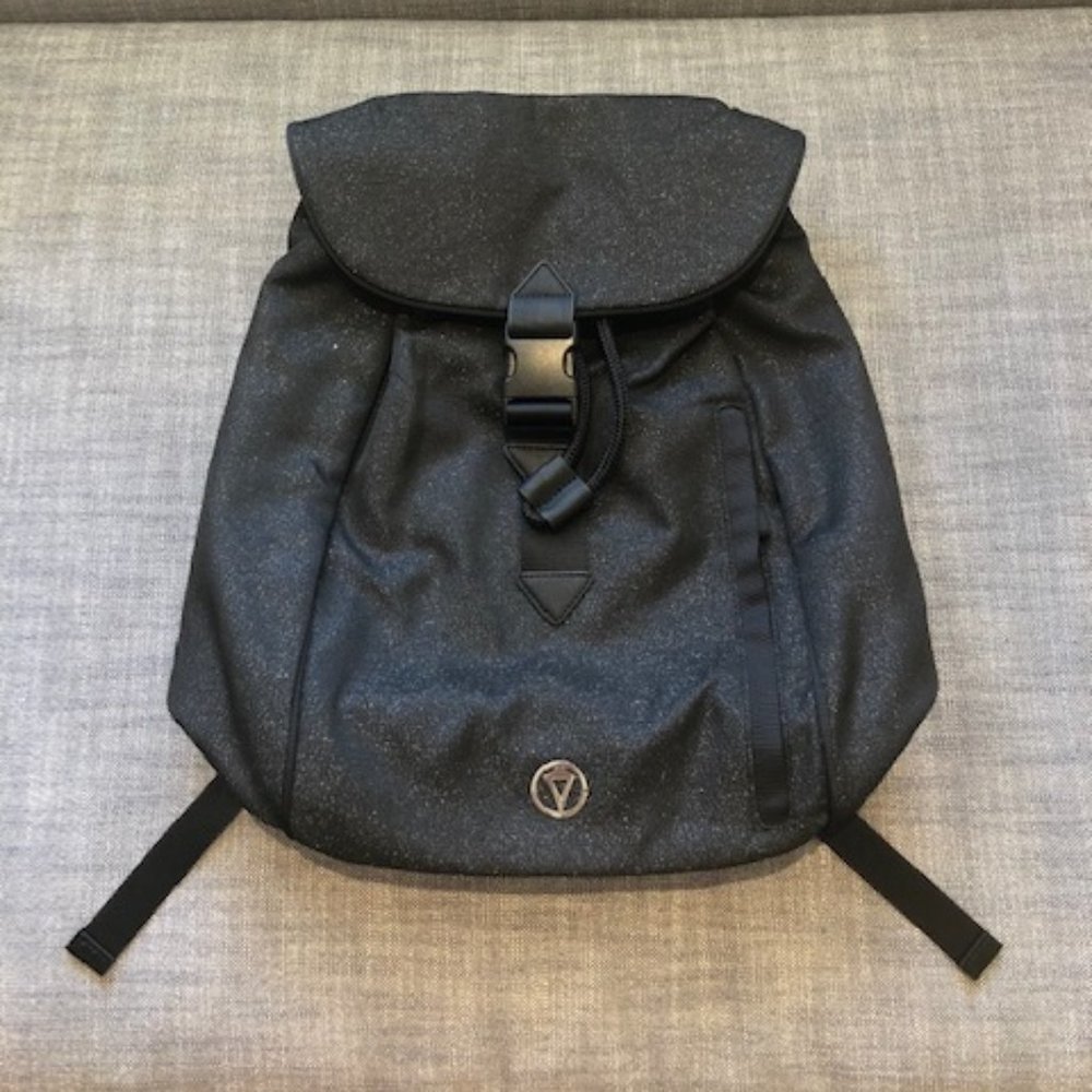 NEW Ivivva by Lululemon Where to Next Backpack in Black Glitter